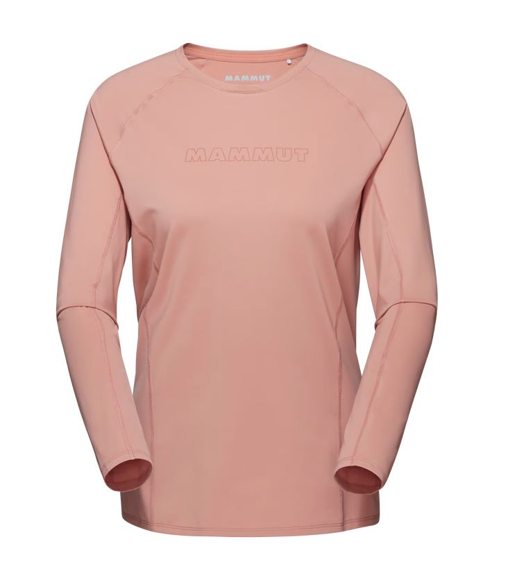 Mammut Selun FL Longsleeve Women Logo, Colour: Quartz Dust, Size: XS