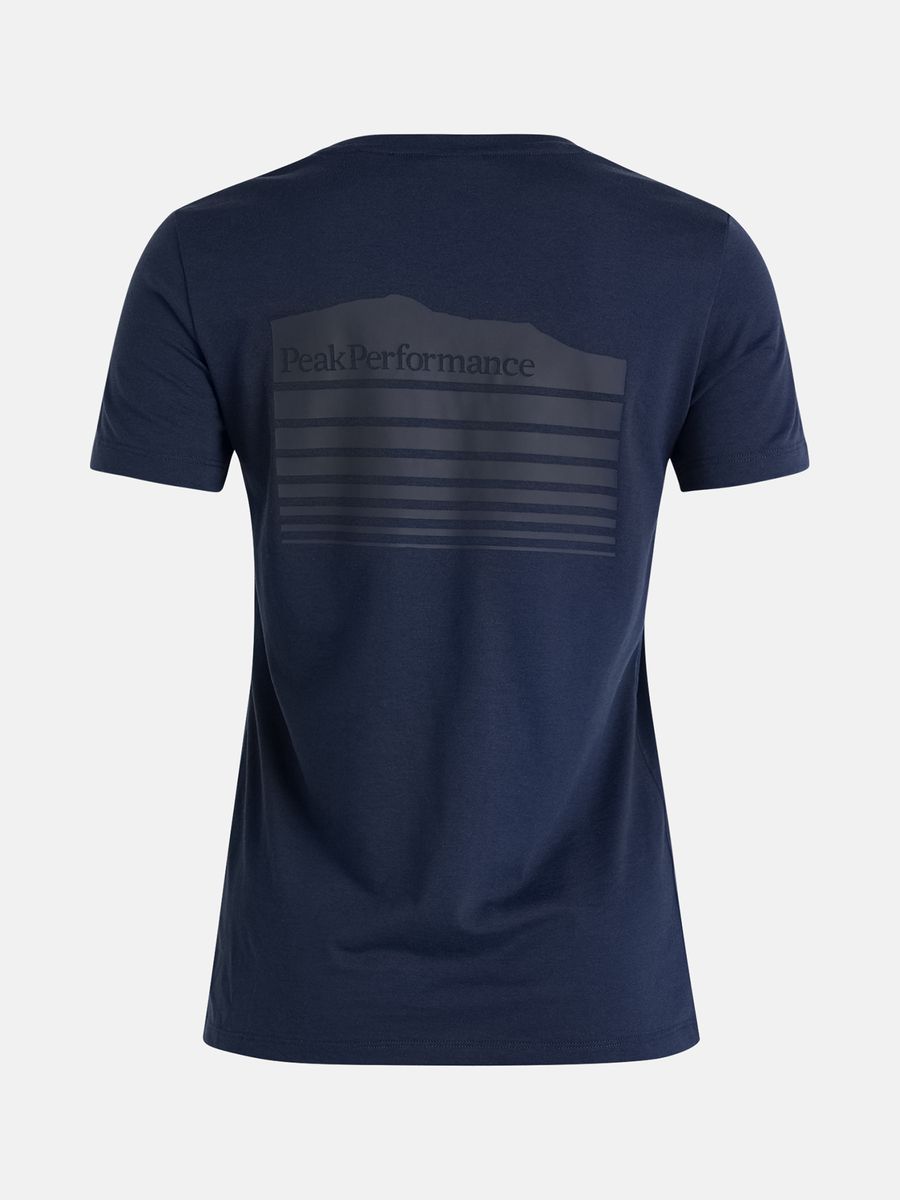 Peak Performance W Explore Horizon Tee, Colour: Blue Shadow, Size: XS