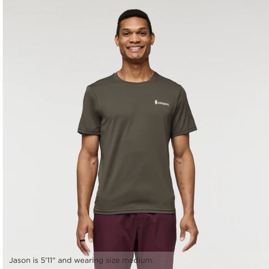 Cotopaxi Fino Tech Tee Men&#39;s, Colour: Iron, Size: S