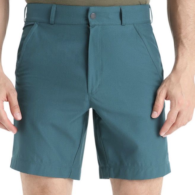 Icebreaker Hike Shorts Men, Colour: Green Glory, Size: 32