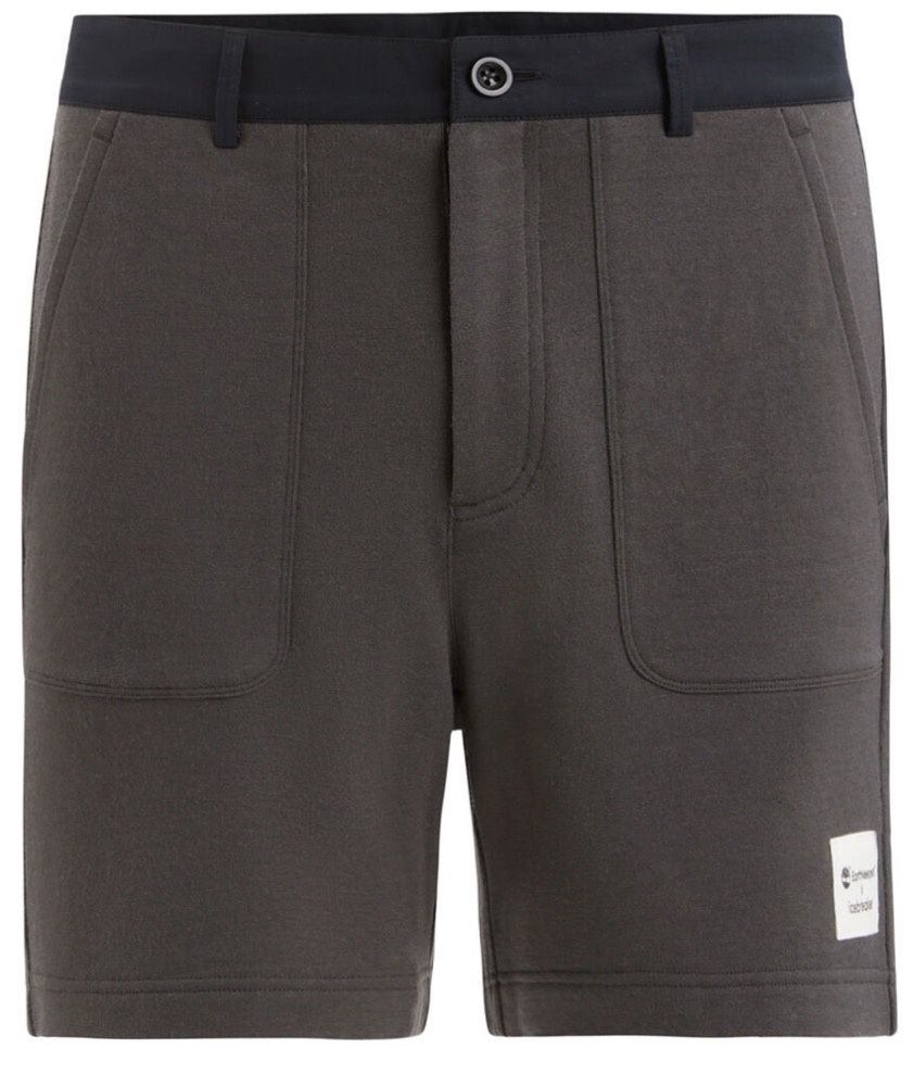 Icebreaker IB x Timberland Memo Terry Chino Shorts Women, Colour: Black, Size: XS