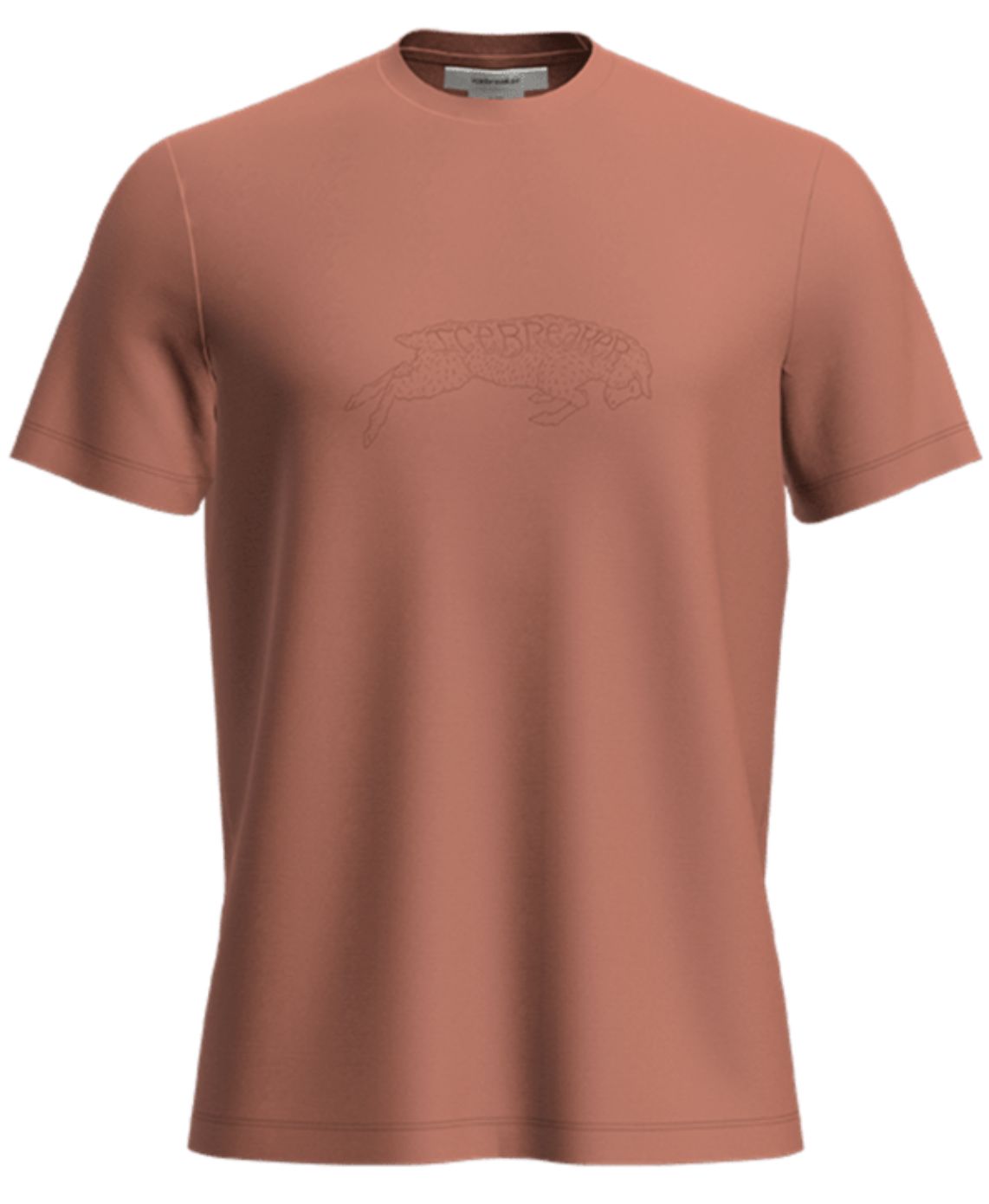 Icebreaker Men Merino 150 Tech Lite III SS Tee Icebreaker Ewe Bound, Colour: Ember, Size: M