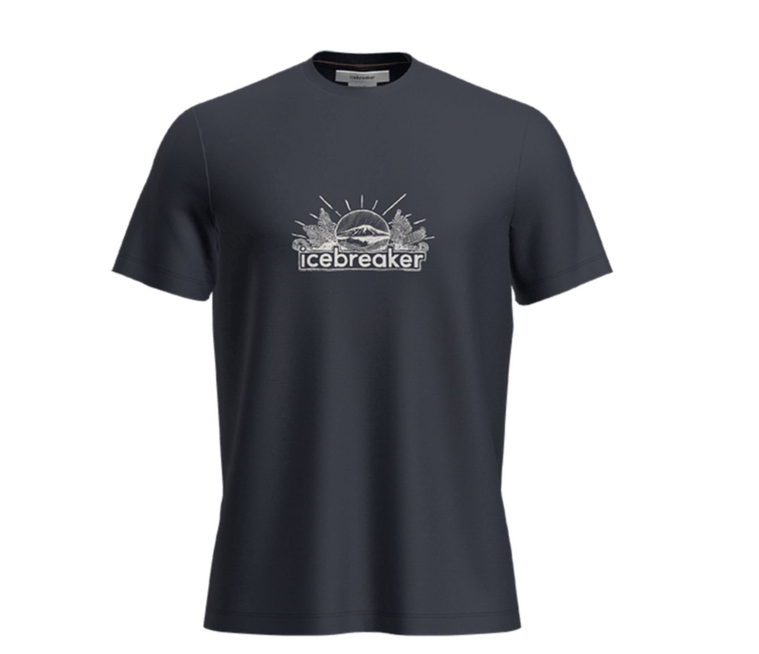 Icebreaker Men Merino 150 Tech Lite SS Tee IB Grown Naturally, Colour: Midnight Navy, Size: M