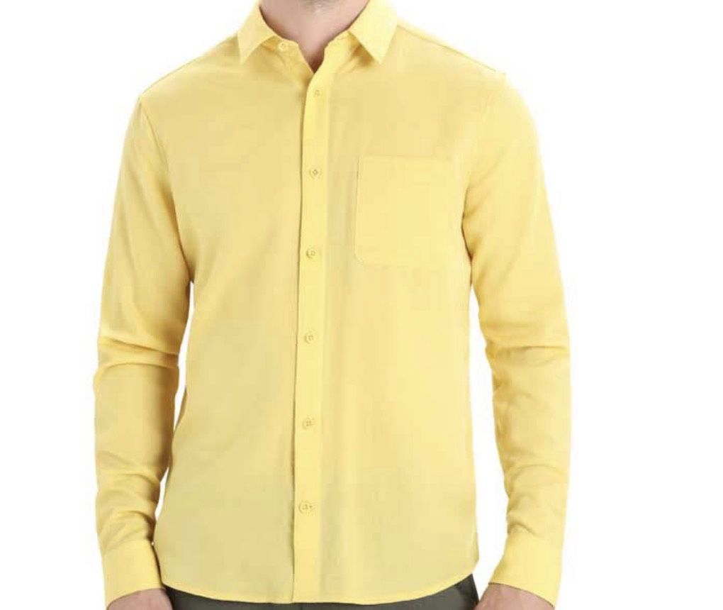 Icebreaker Stevenson LS Shirt Men, Colour: Summer, Size: S