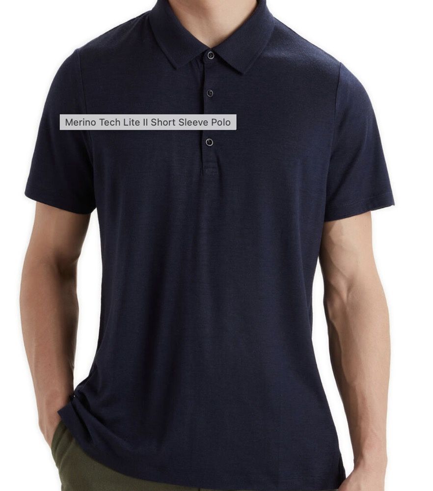 Icebreaker Steveston SS Shirt Men, Colour: Midnight Navy, Size: XL