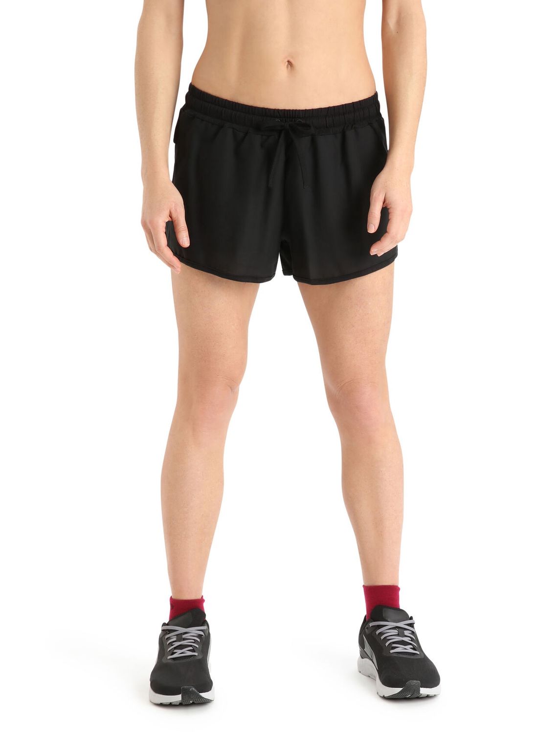 Icebreaker Zoneknit Shorts women, Colour: Black, Size: XS
