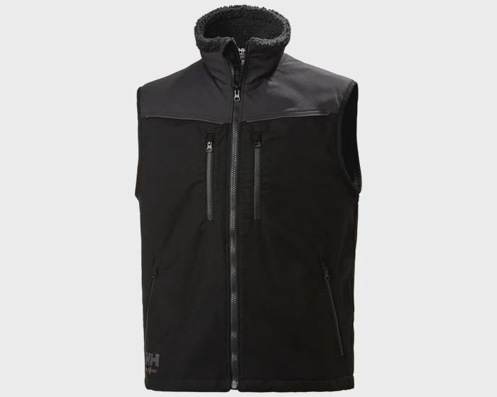 Helly Hansen Oxford Lined Vest, Colour: Black, Size: S
