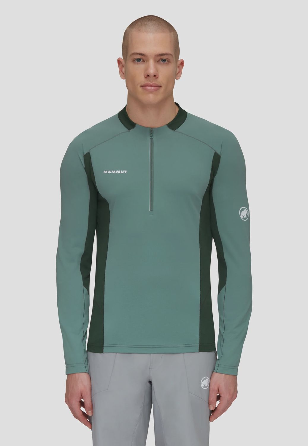 Mammut Aenergy FL longsleeve men, Size: S, Colour: Dark jade