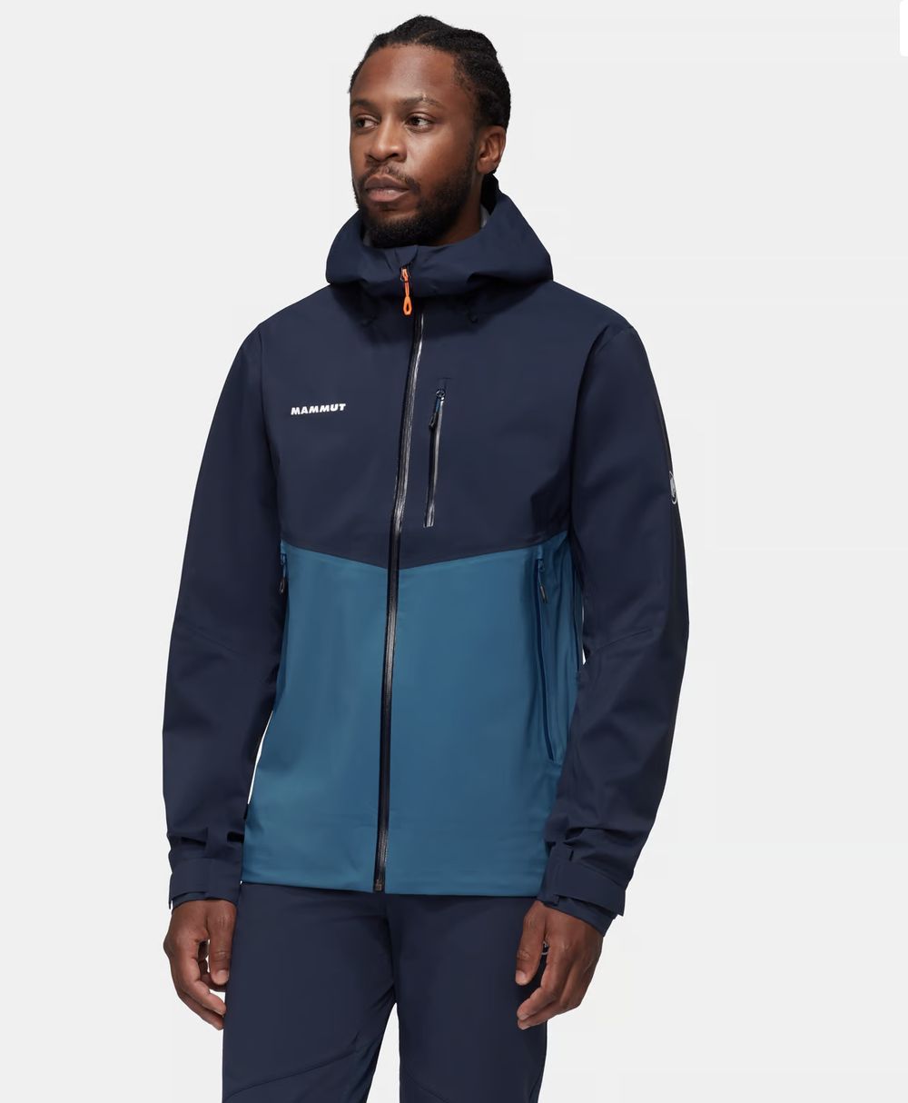 Mammut Alto Guide HS Hooded Jacket Men, Colour: Deep Ice-Marine, Size: S