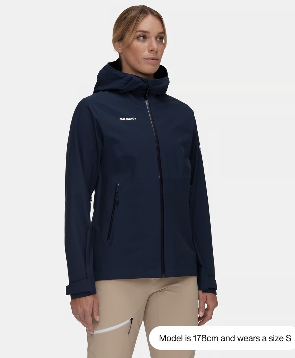 Mammut Alto Light HS Hooded Jacket Women, Colour: Marine, Size: XS