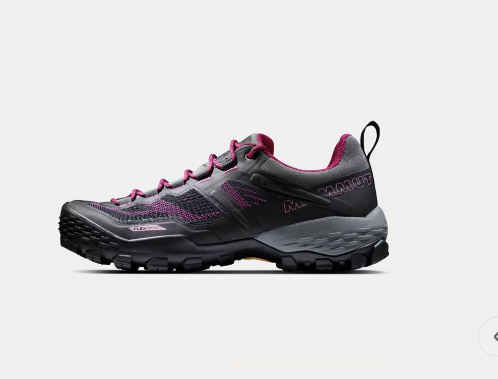 Mammut Women Ducan Low GTX, Size: UK4, Colour: PHANTOM-DARK PINK