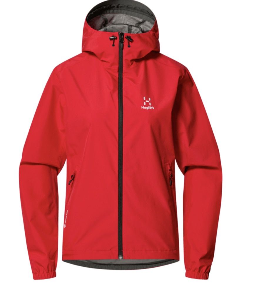 Haglofs Chaos GTX Jacket Women, Colour: Scarlet Red, Size: XS