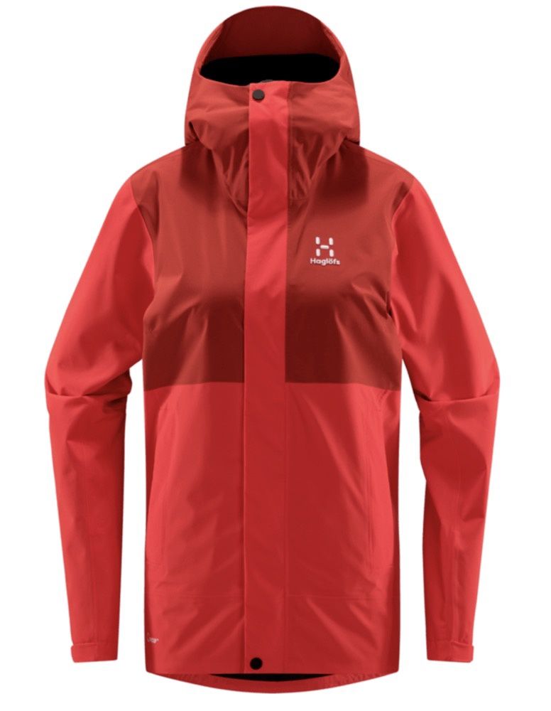 Haglofs Koyal Proof Jacket Women, Colour: Poppy red/Corrosion, Size: XS