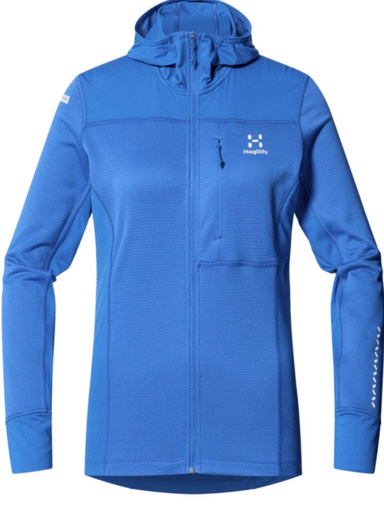 Haglofs L.I.M Mid Multi Hood Women, Colour: Electric Blue, Size: XS
