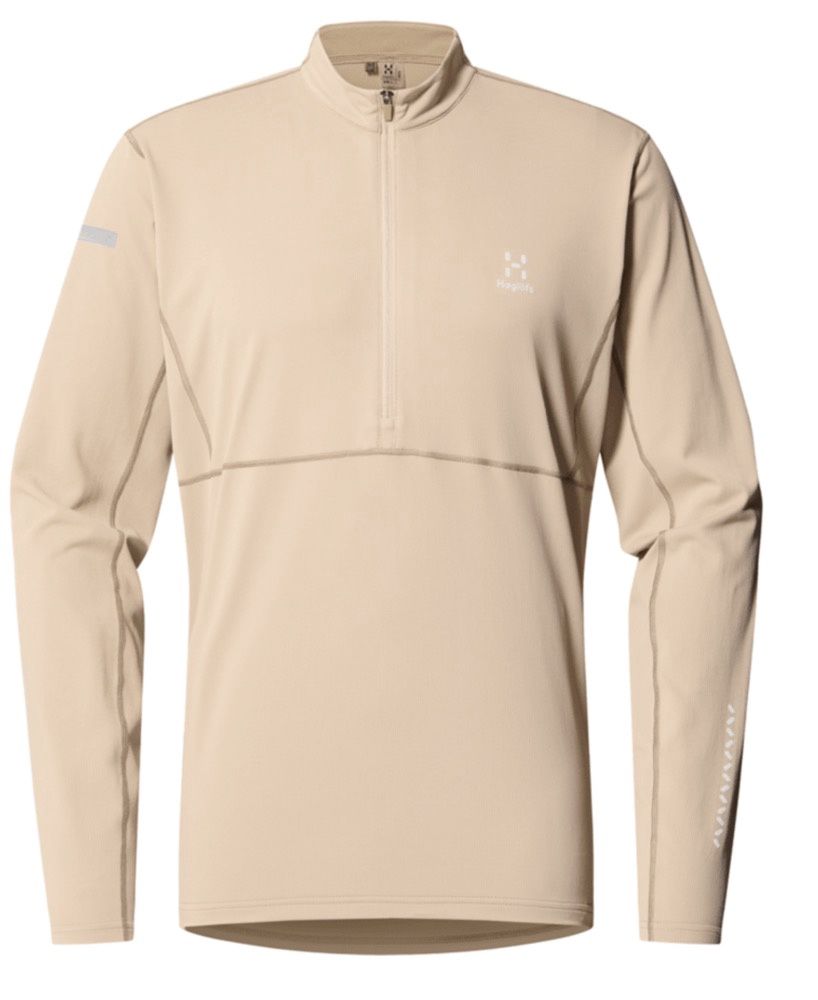 Haglofs L.I.M Tempo Trail Halfzip Men, Colour: Sand, Size: S
