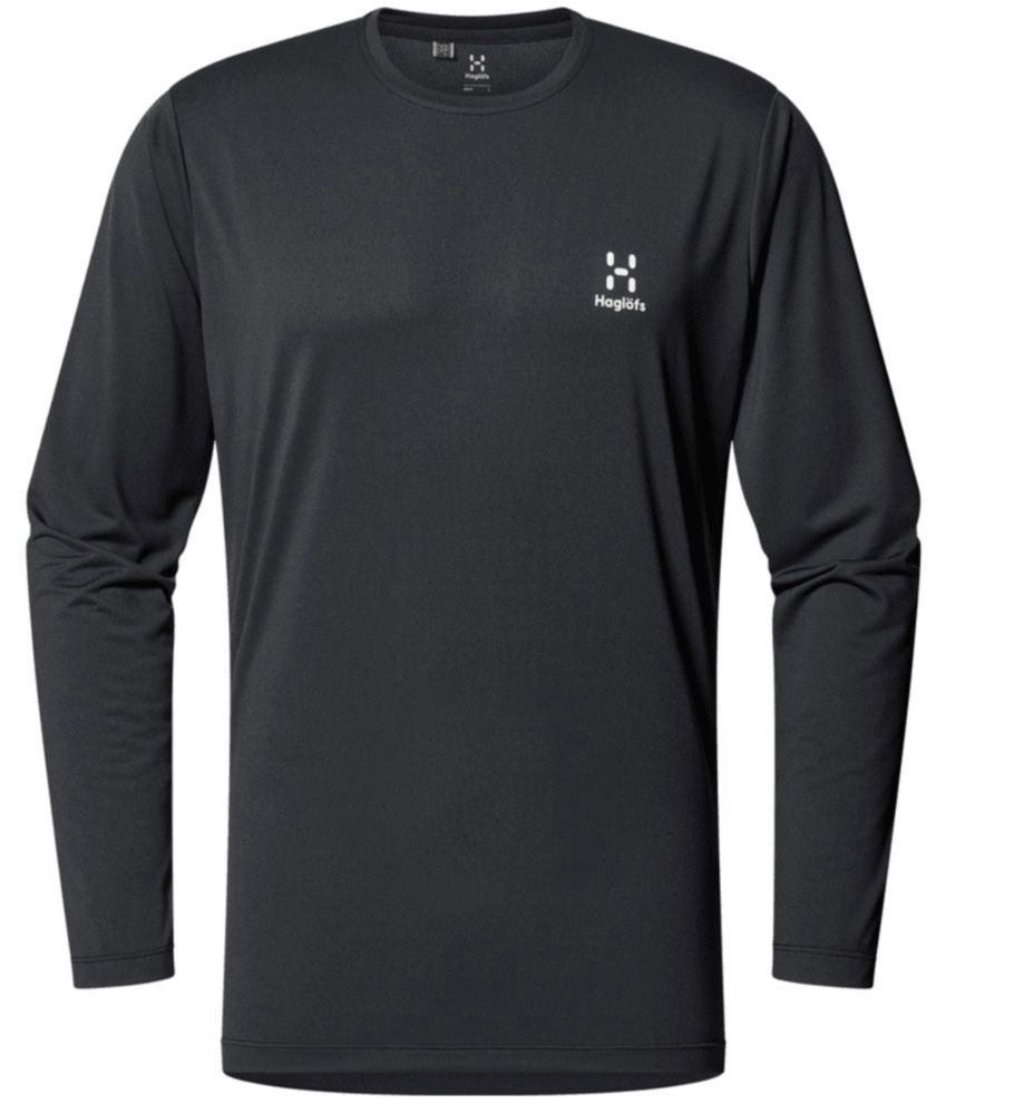 Haglofs Trekk Tech LS Tee Men, Colour: True Black, Size: S