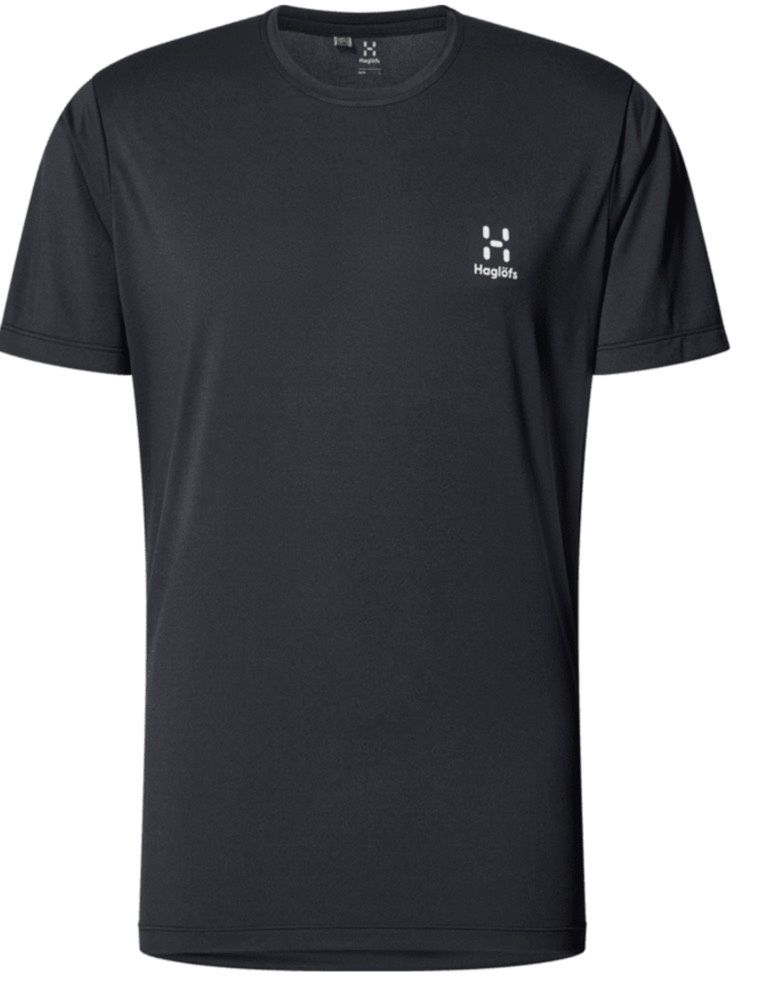Haglofs Trekk Tech Tee Men, Colour: True Black, Size: S