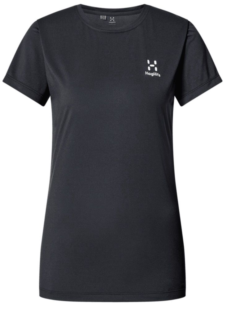 Haglofs Trekk Tech Tee Women, Colour: True Black, Size: XS