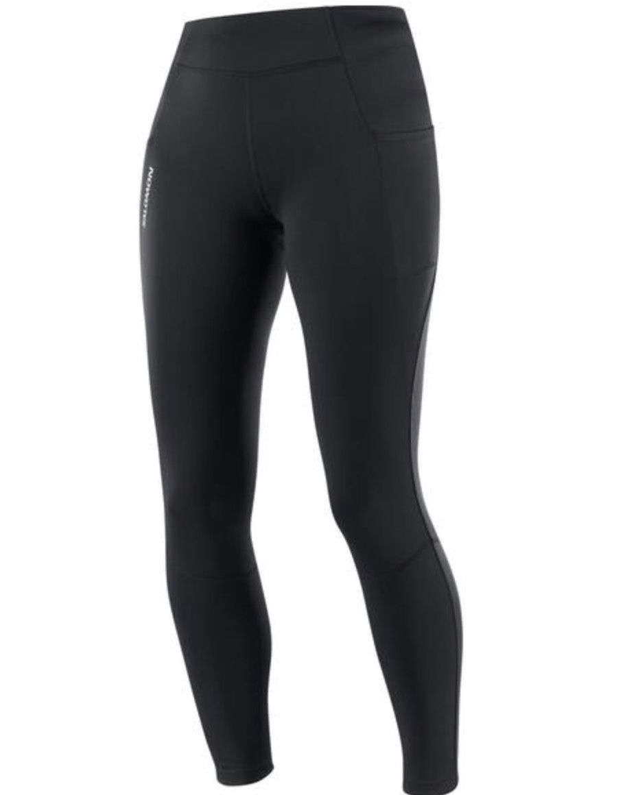 Salomon CROSS RUN 28\&#39;\&#39; TIGHT W, Colour: DEEP BLACK, Size: S