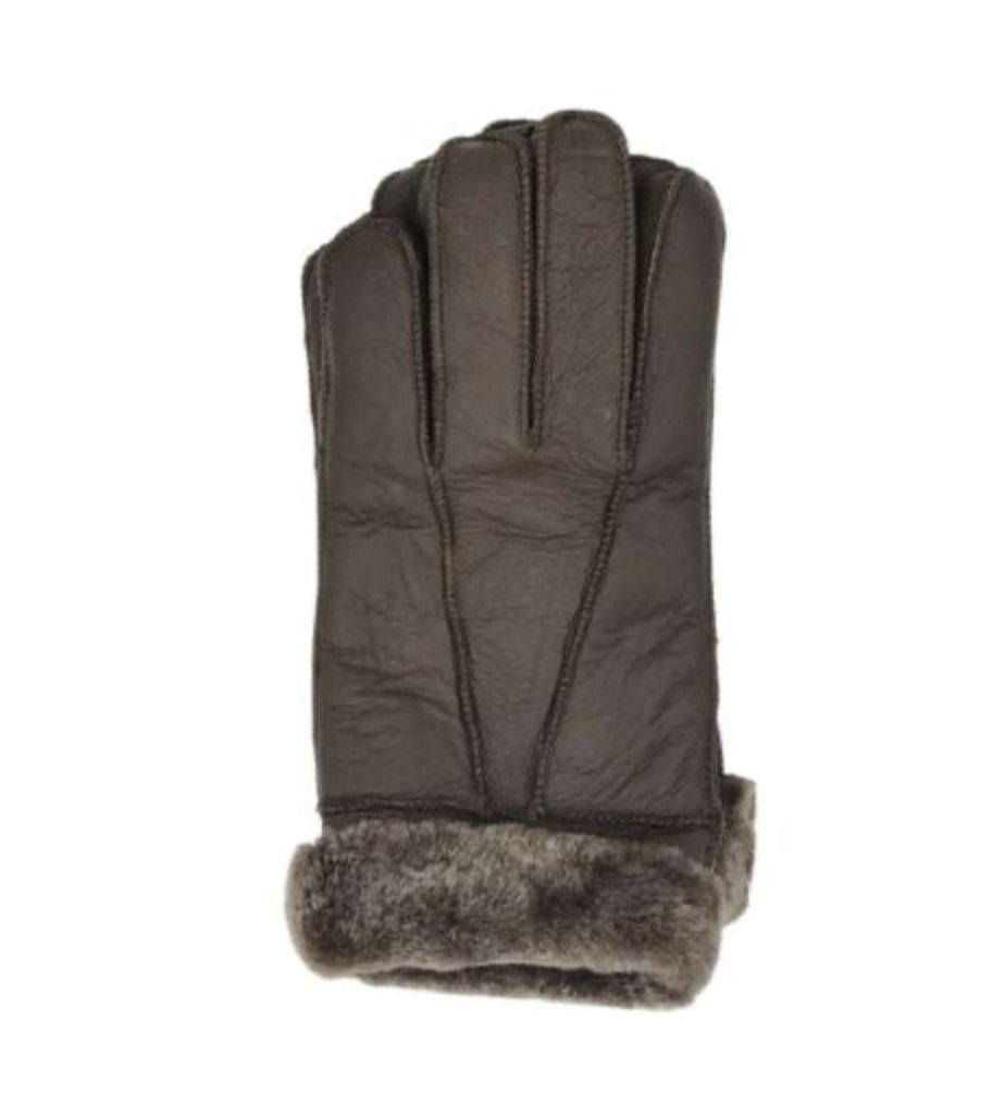 Auclair distressed shearling Men, Colour: Dk brown, Size: M