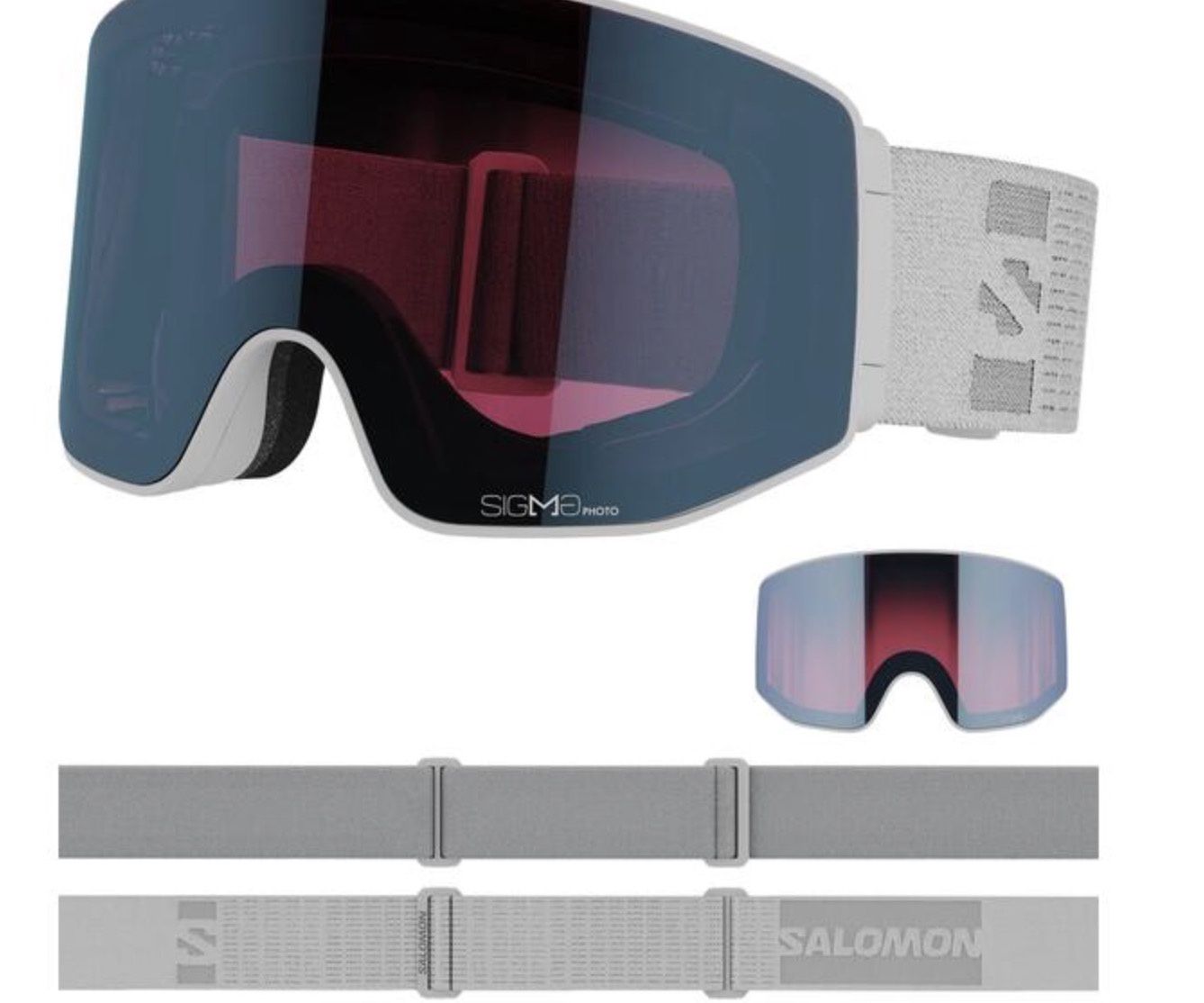 Salomon goggles Sentry Prime, Colour: Sigma Photo White