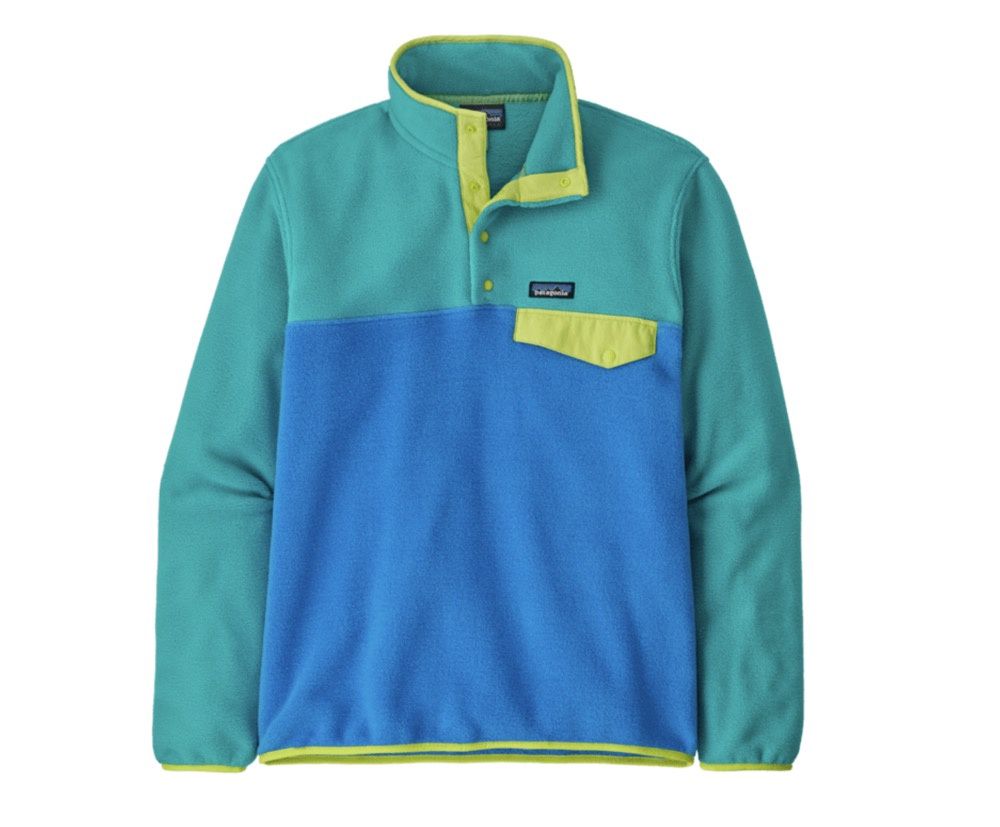 Patagonia M&#39;s LW Synch Snap-T P/O, Colour: Vessel Blue, Size: L