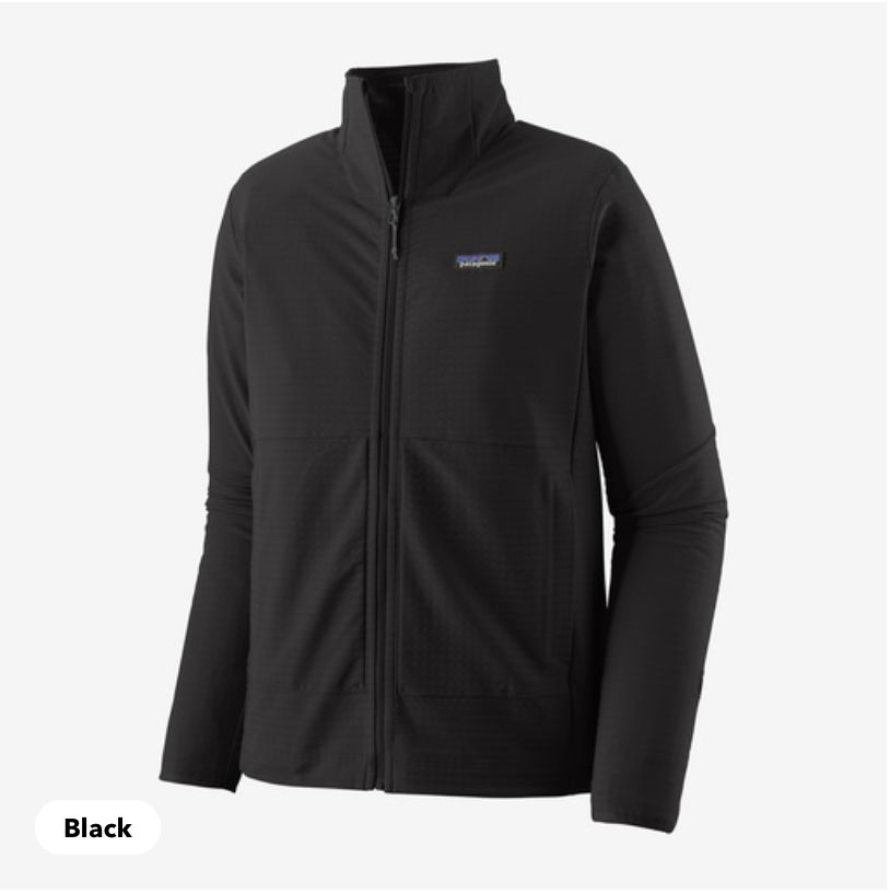 Patagonia- M/ R1 Techface JKT, Size: S, Color: Black