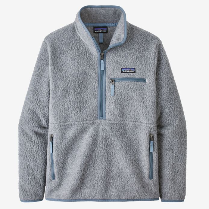 Patagonia- W/ Retro Pile Marsupial, Size: S, Color: Salt Grey