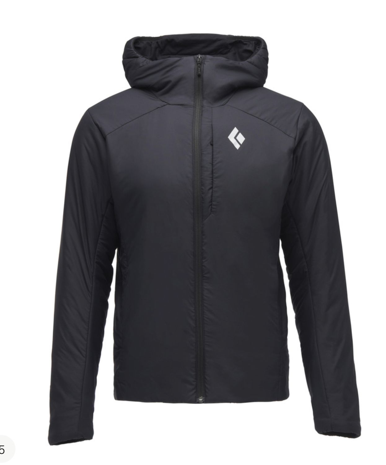 M FIRST LIGHT STRETCH HOODY, Colour: Black, Size: Small