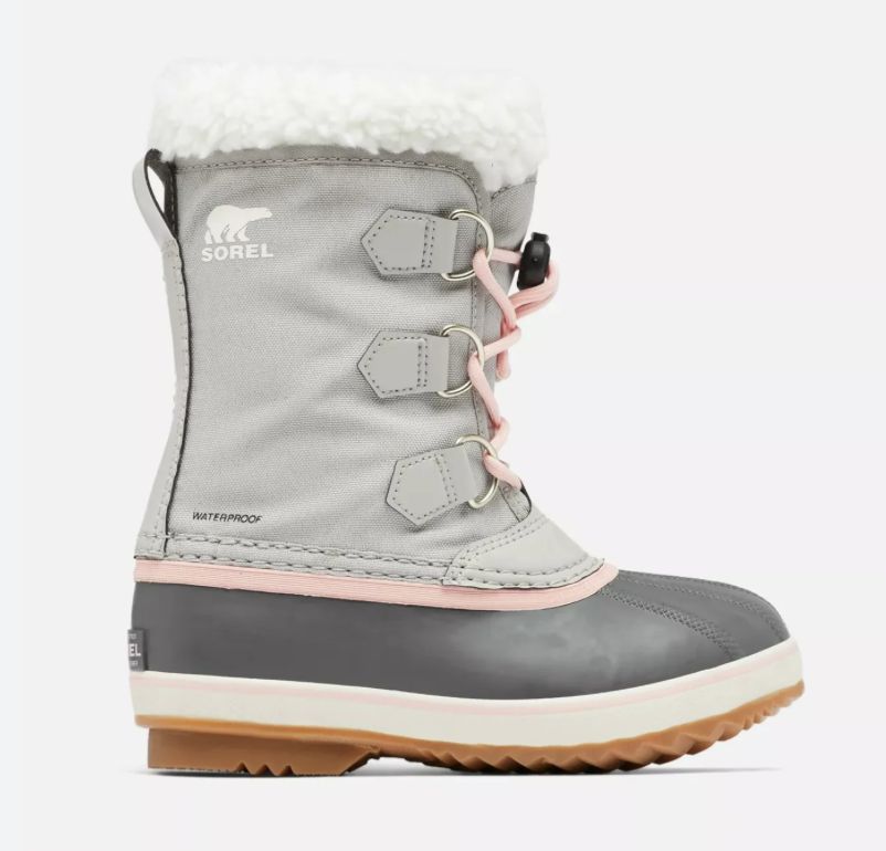 Sorel youth pac nylon wp, Colour: Dove, Size: 4