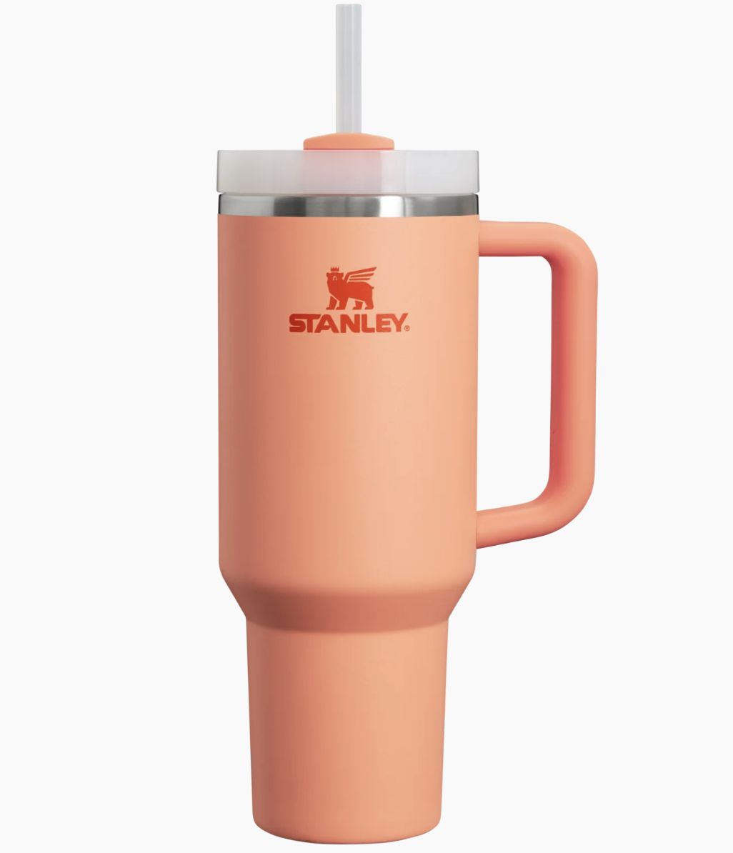 Stanley The Quencher H2.O FlowState™ Tumbler 40oz, Colour: Nectarine, Size: 1.18L
