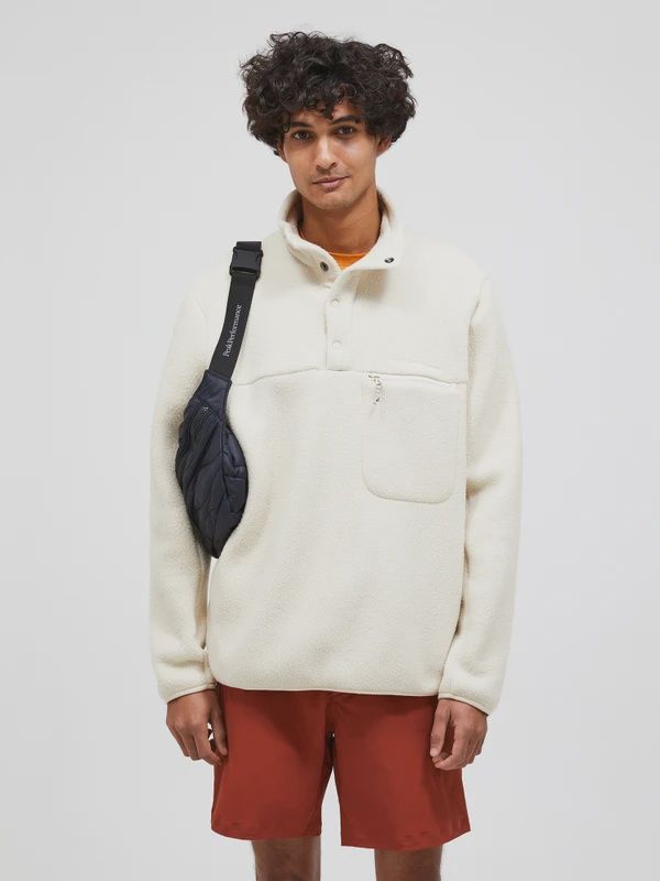 M Fleece Snap T-Neck
