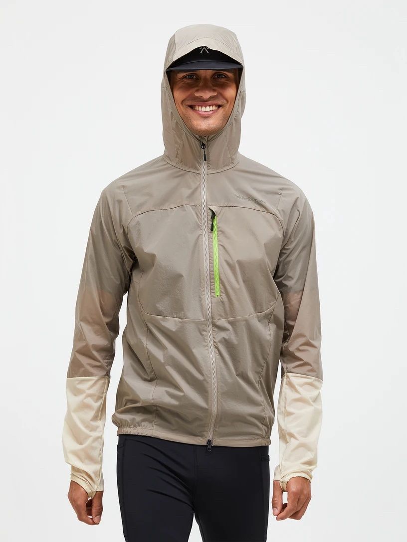 M Vislight Wind Jacket, Colour: Avid Beige-Sand Fog, Size: L