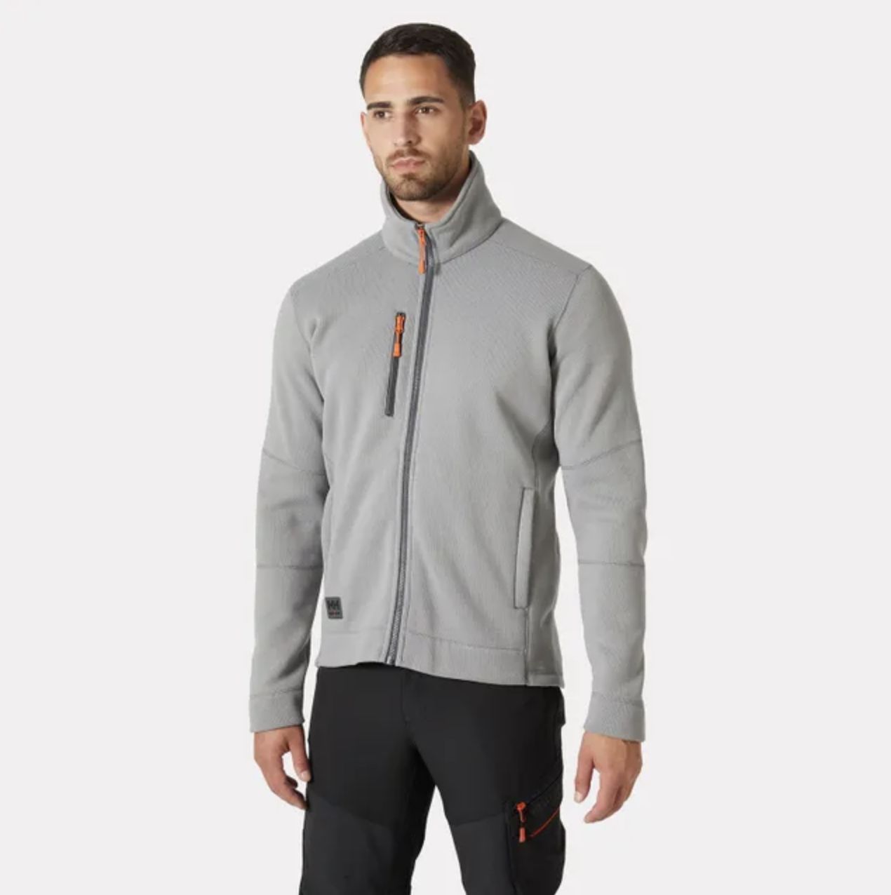 KENSINGTON KNIT FLEECE JACKET, Colour: MID GREY, Size: XS