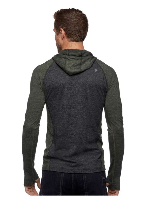 M SOLUTION 150 MERINO BASELAYER CREW HALF ZIP HOODY