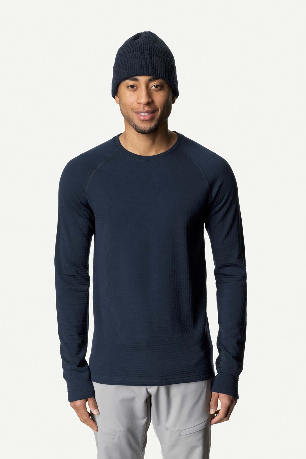 M&#39;s Desoli Thermal Crew, Color: Blue illusion, Size: M