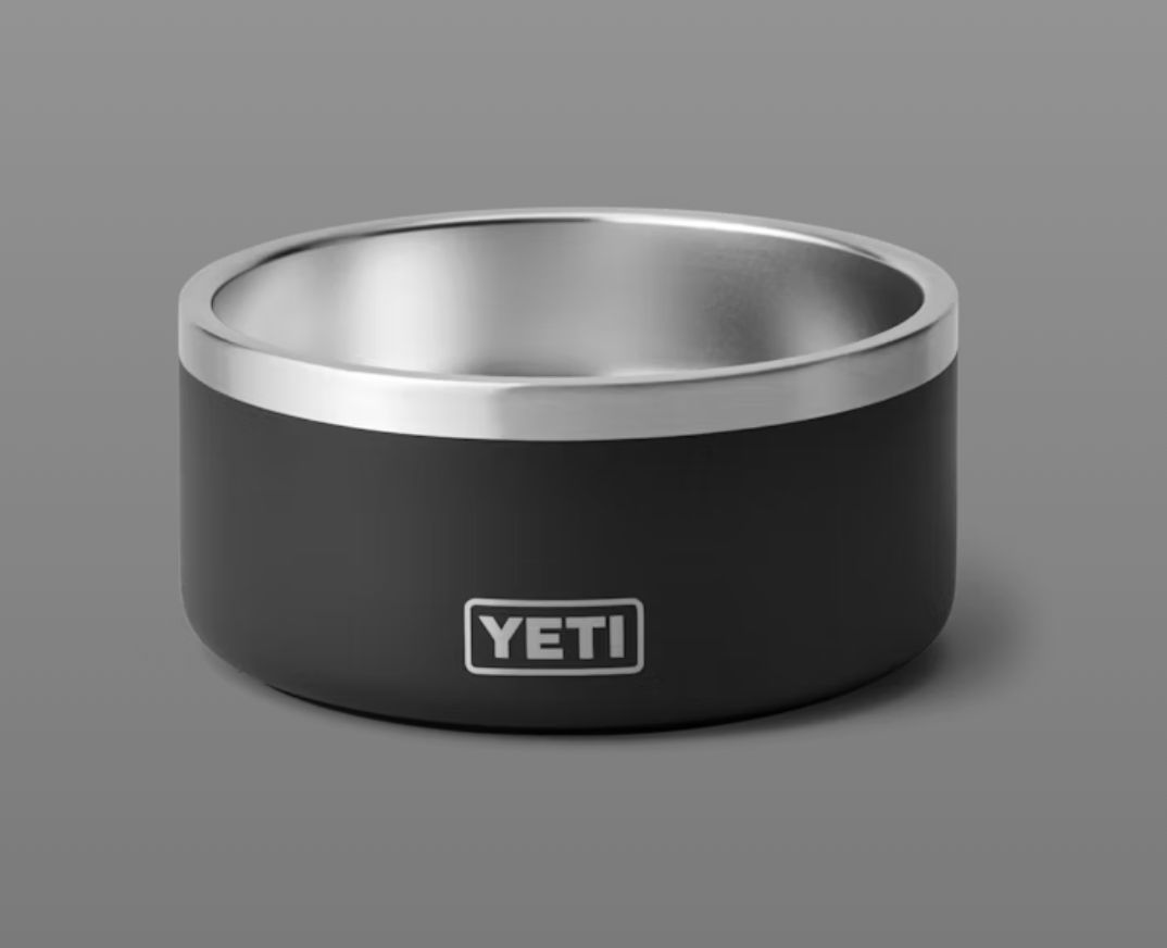 YETI INTL BOOMER 4 DOG BOWL, Colour: Black