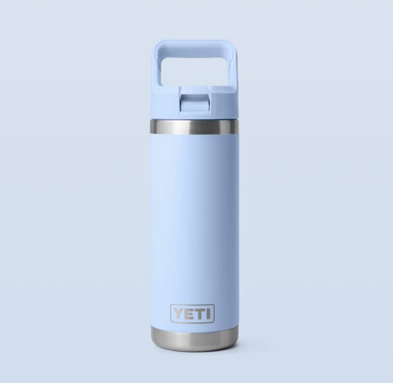 RAMBLER®  532ML WATER BOTTLE  W/  COLOUR-MATCHED STRAW CAP