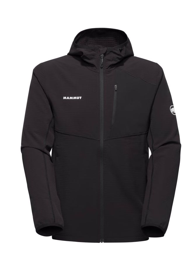 Madris Light ML Hooded Jacket Men, Colour: 0001 black, Size: S