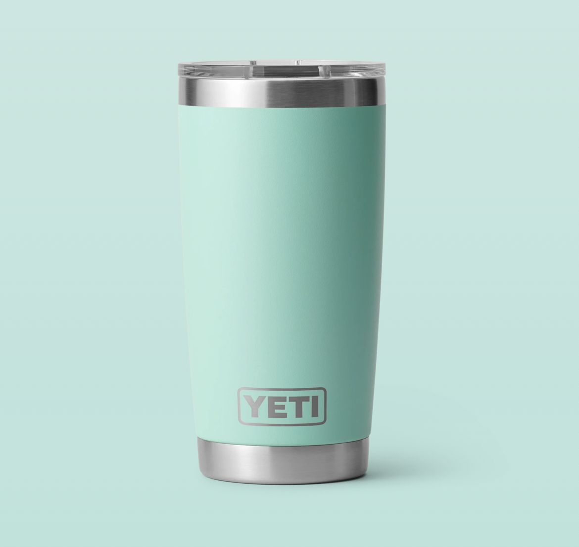 Yeti Rambler Tumbler, Size: 20oz/591ml, Colour: Seafoam