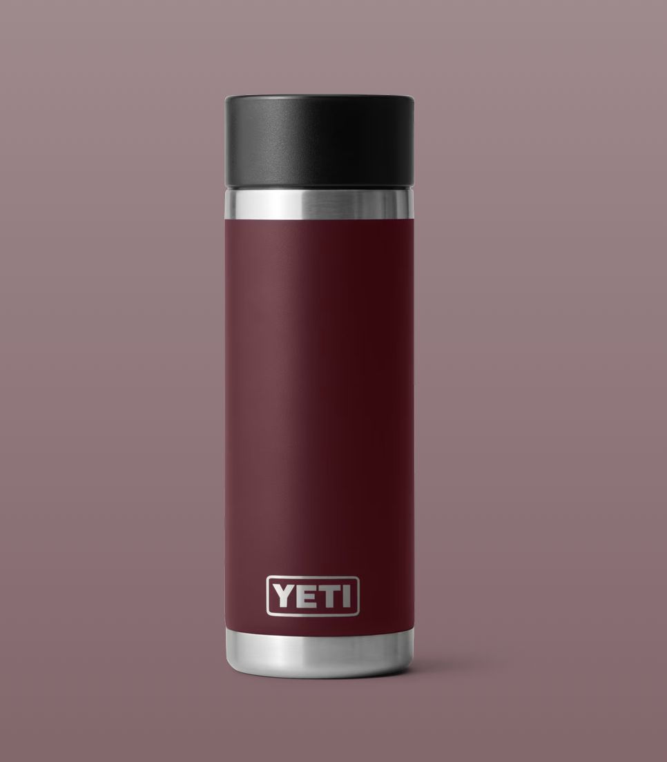 Yeti Intl Rambler Hotshot Bottle, Size: 18 oz, Colour: Wild Vine Red