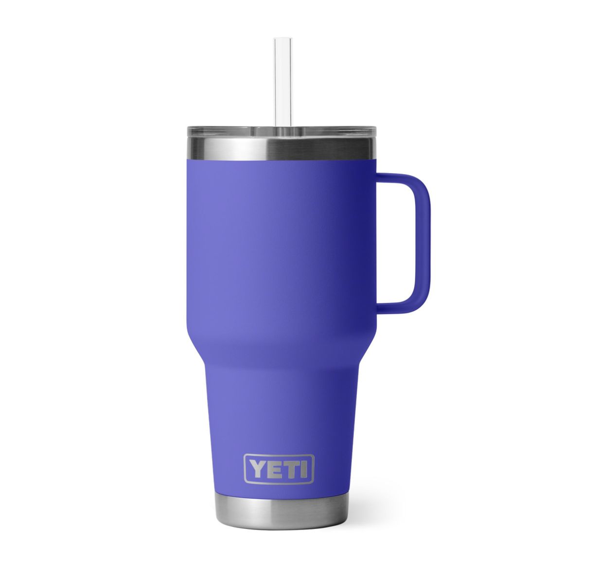 RAMBLER® 1 L STRAW MUG  WITH STRAW LID, Colour: Ultramarine Violet, Size: 35oz