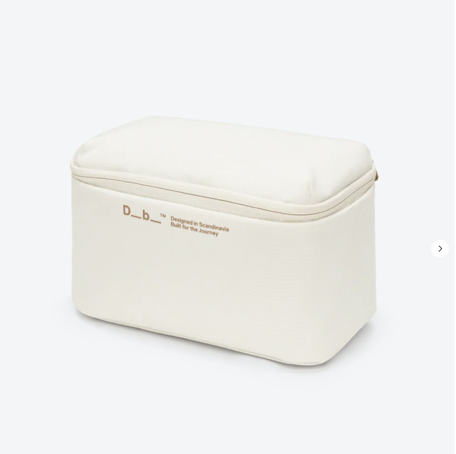 Essential Washbag S, Colour: Oatmilk