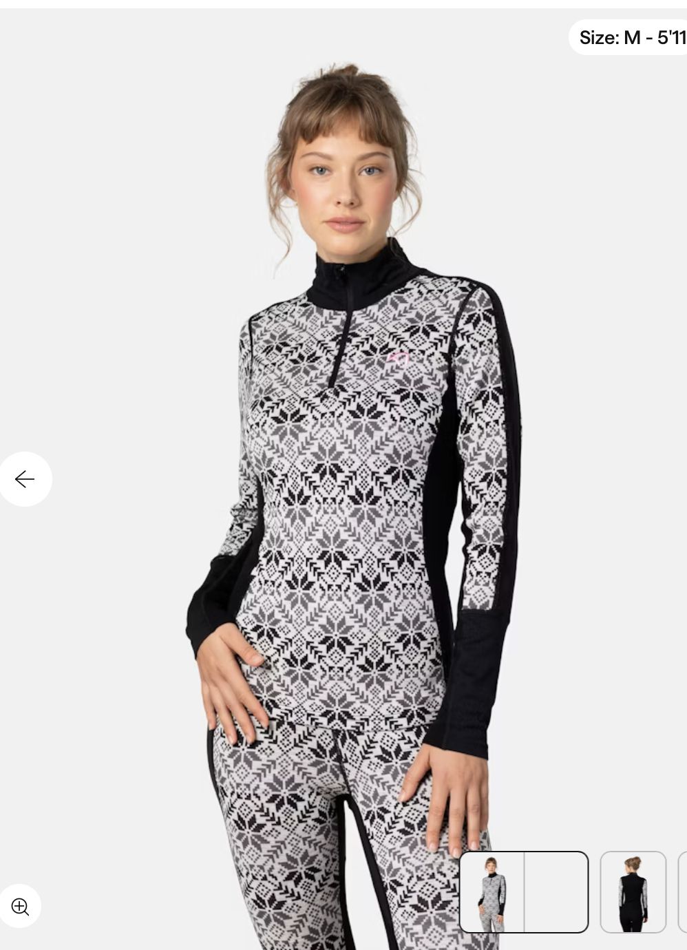 Anna Half Zip, Colour: BLACK, Size: XS