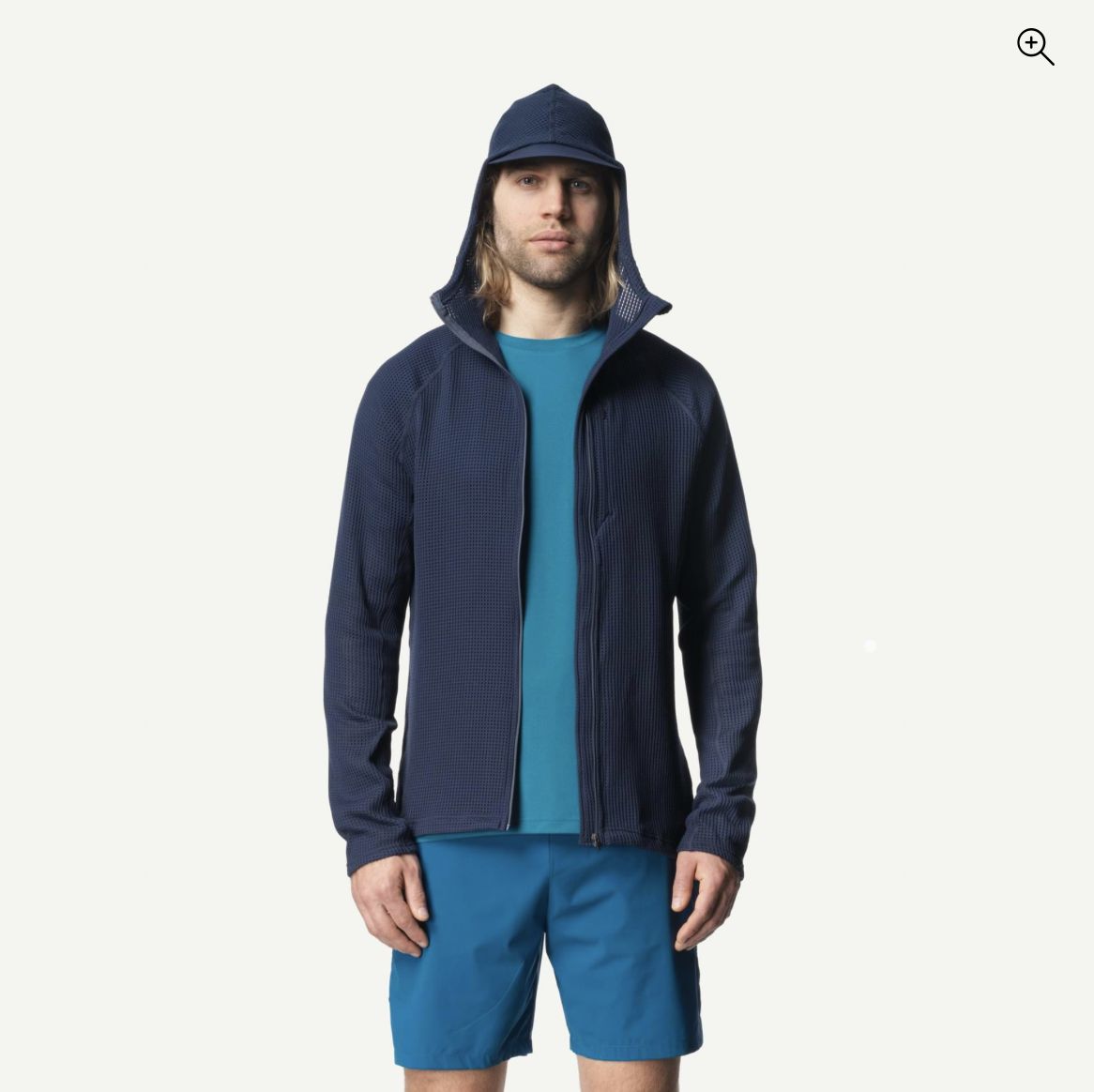 M's Pace Flow Houdi, Colour: Big Blue, Size: M