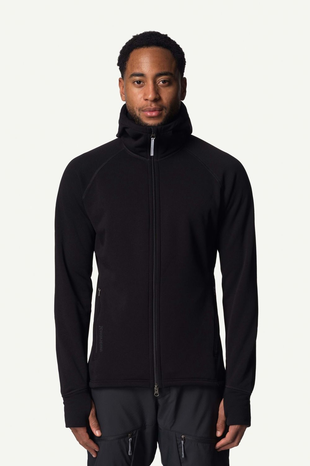 M&#39;s Power Houdi, Colour: True Black/TrueBlack, Size: M