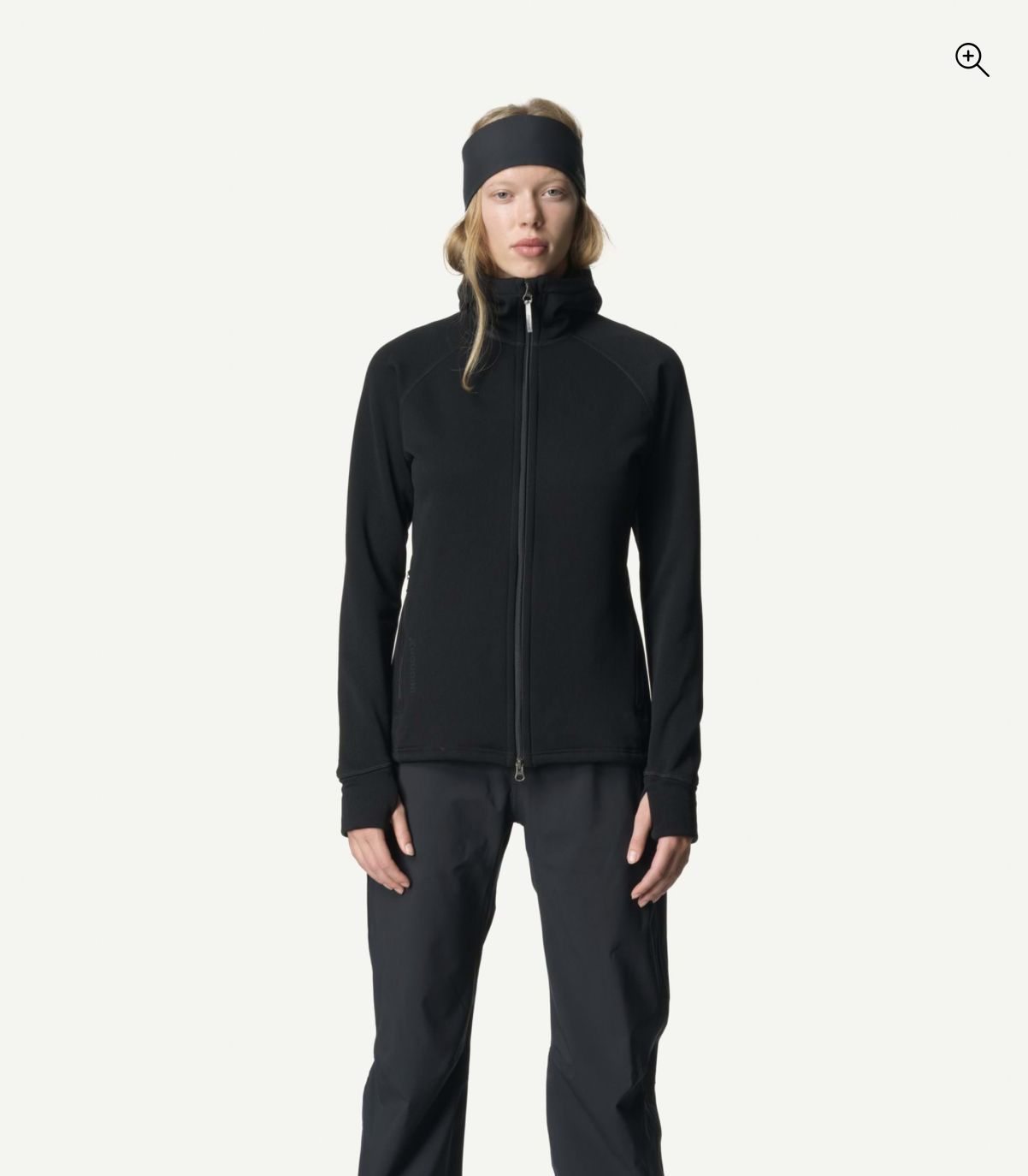 W's Power Houdi, Colour: True Black/TrueBlack, Size: S