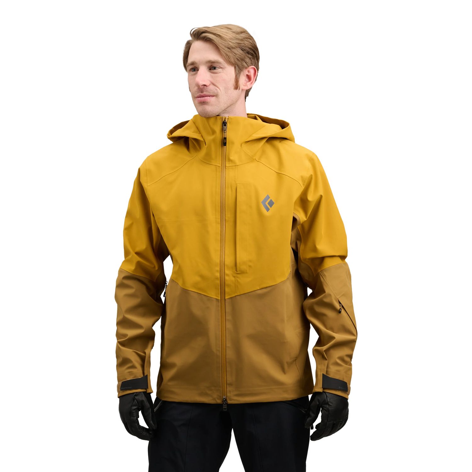 Men's Recon Stretch Shell, Colour: Amber-Flax, Size: Medium