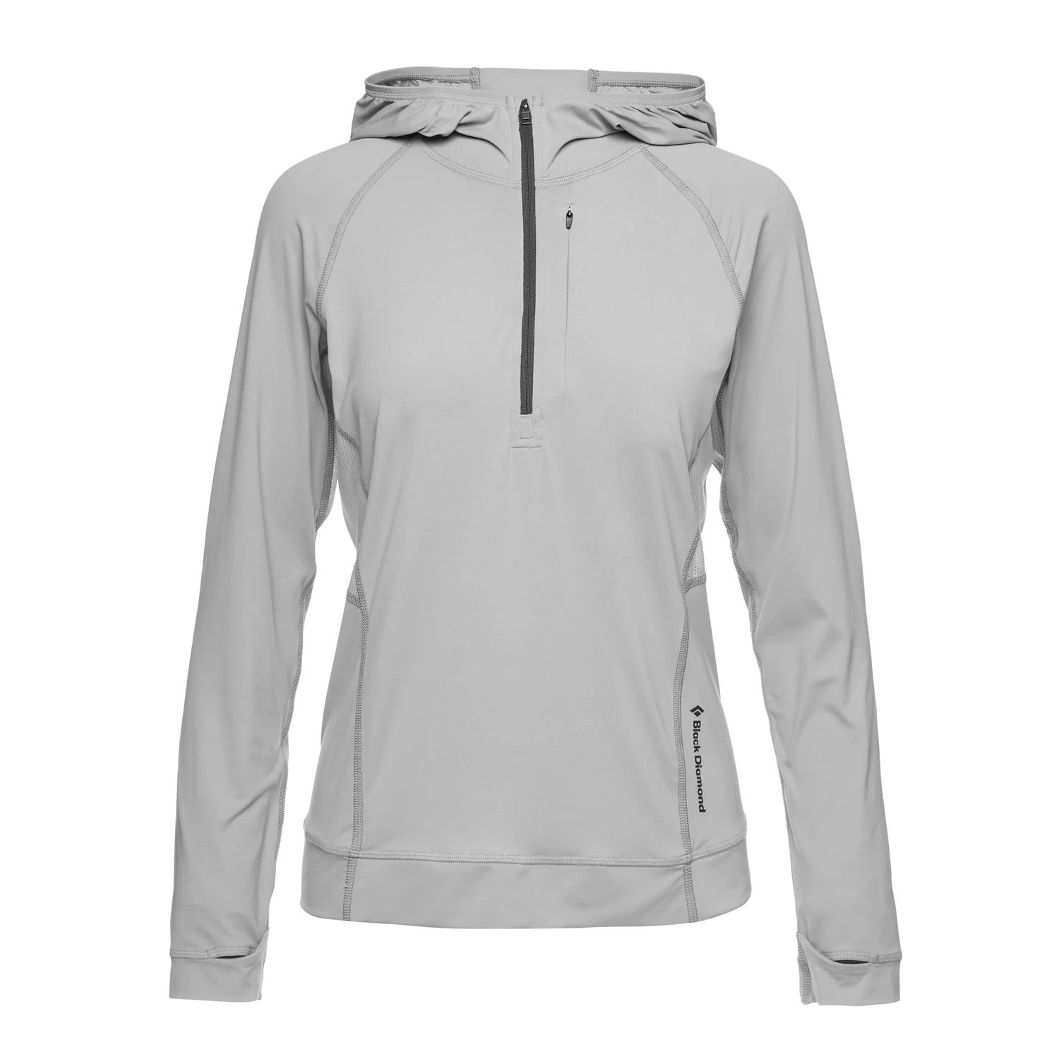 Women&#39;s Alpenglow Pro Hoody, Colour: Pewter, Size: Small