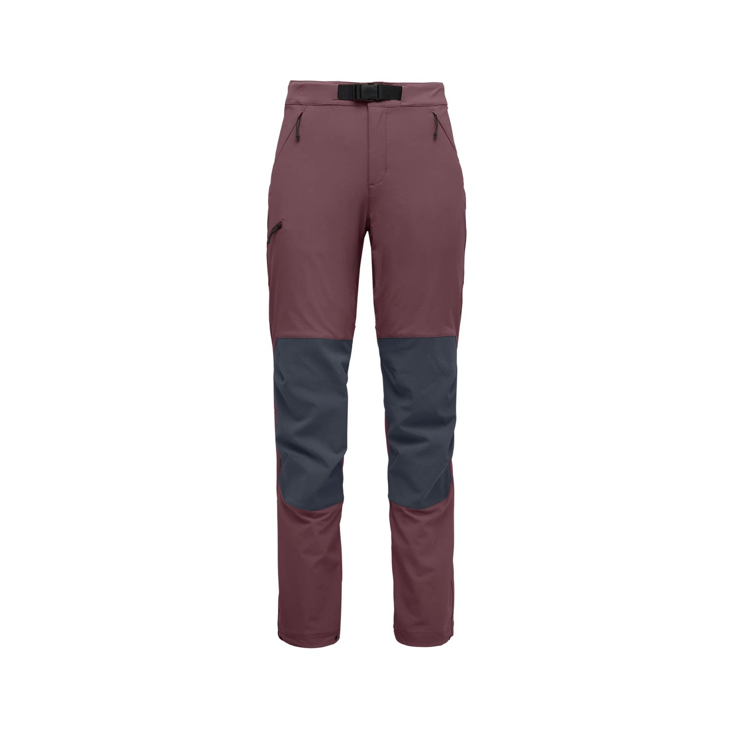 Women&#39;s Alpine Hybrid Pants, Colour: Fig-Charcoal, Size: 4